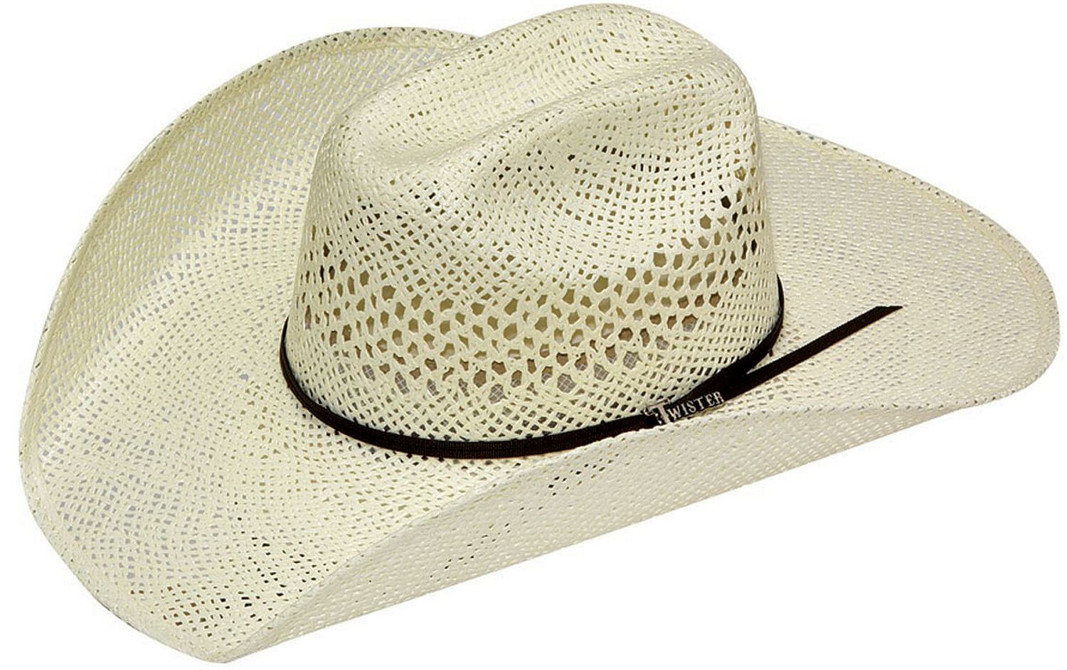 Image #1 - Twister Maverick Straw Cowboy Hat, , hi-res