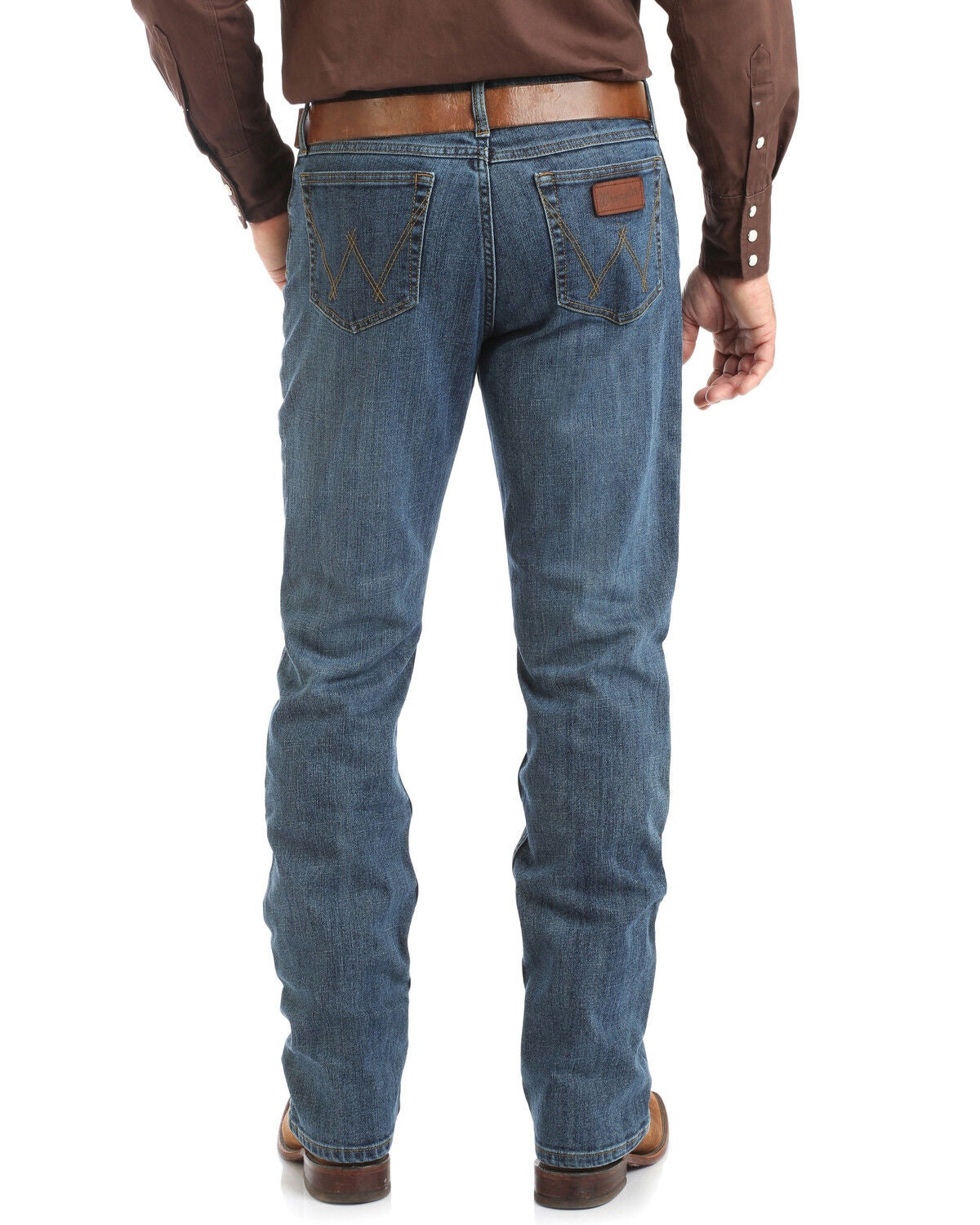 Wrangler 20X Men's Slim Bootcut Competition Jeans, Blue, hi-res