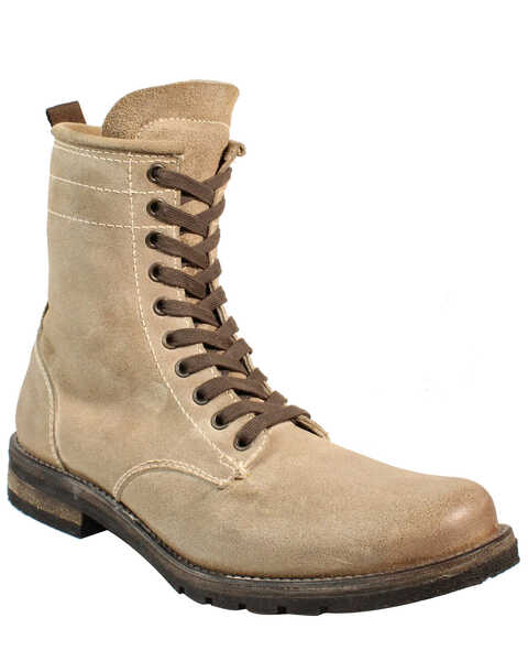 Image #1 - Corral Men's Sand Lace-Up Boots - Round Toe, Sand, hi-res