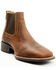 Image #1 - Cody James Men's Ace Chelsea Boots - Broad Square Toe, Brown, hi-res