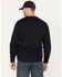 Image #4 - Hawx Men's FR Long Sleeve Pocket Henley - Big & Tall, Navy, hi-res