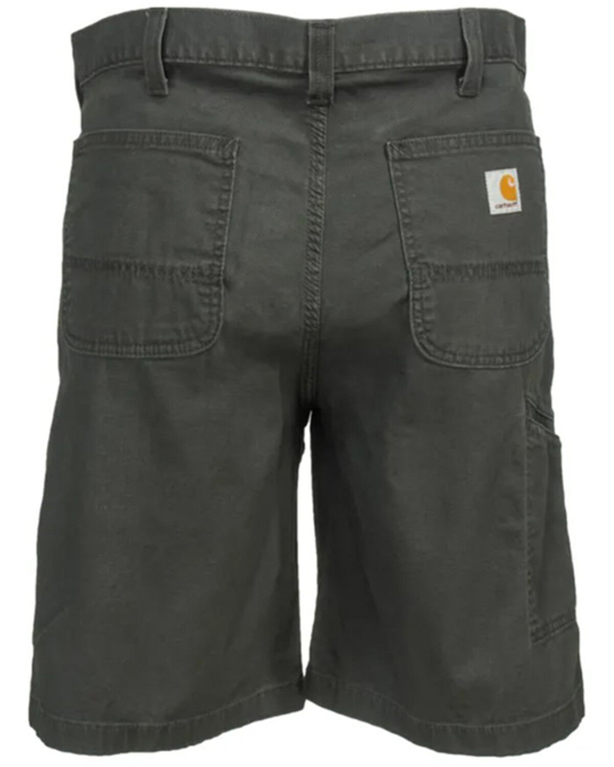 Image #2 - Carhartt Men's Rugged Flex® Relaxed Fit Stretch Canvas Shorts, Grey, hi-res