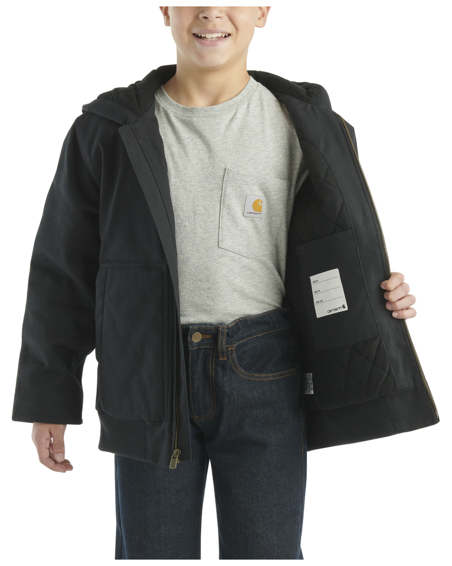 Little boy carhartt jacket clearance