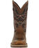 Durango Men's Rebel Chocolate Western Boots - Square Toe, Chestnut, hi-res