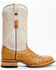 Image #2 - Tanner Mark Men's Exotic Ostrich Western Boots - Broad Square Toe, Tan, hi-res
