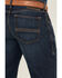 Image #4 - Ariat Men's M4 Dark Wash Colman Porter Relaxed Bootcut Stretch Denim Jeans, Dark Wash, hi-res