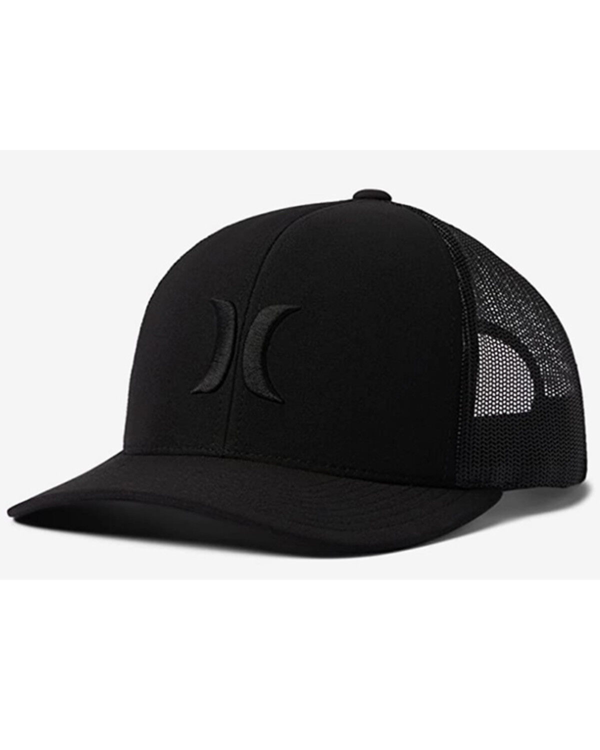 Image #1 - Hurley Men's Del Mar Ball Cap, Black, hi-res