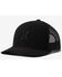 Image #1 - Hurley Men's Del Mar Ball Cap, Black, hi-res