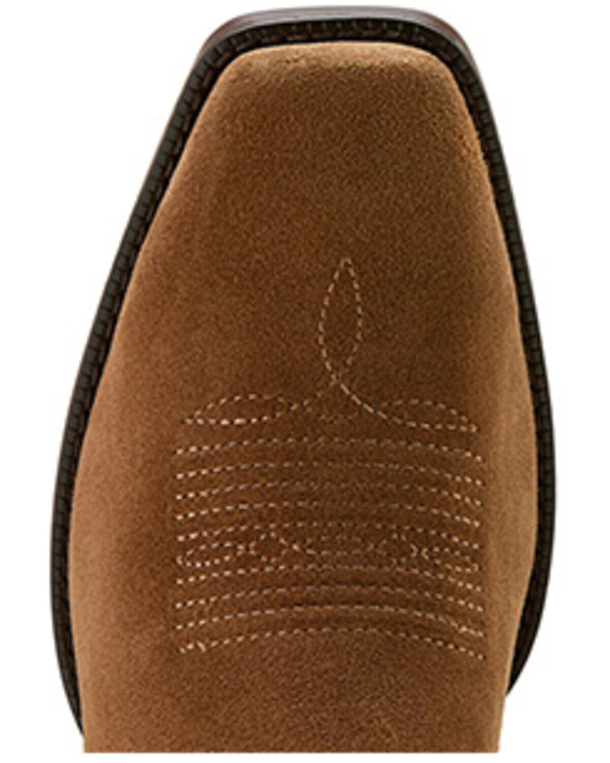Image #4 - Ariat Men's Bodie Suede Western Boots - Square Toe, Chestnut, hi-res
