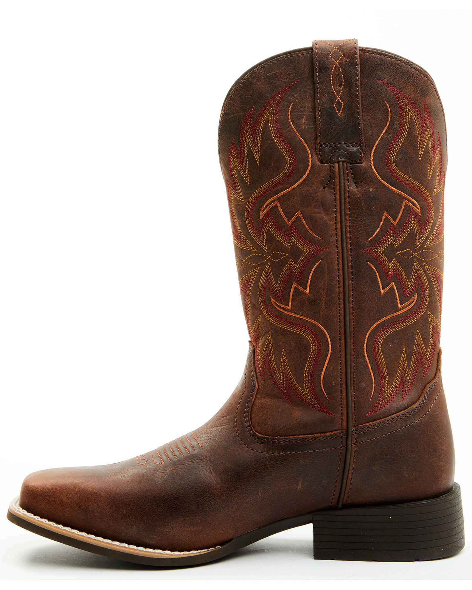 Image #3 - Cody James Cush Core® Men's Major Performance Western Boots - Broad Square Toe, Cognac, hi-res