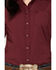 Image #3 - Ariat Women's R.E.A.L Kirby Long Sleeve Button-Down Stretch Western Shirt, Burgundy, hi-res