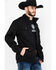 Outback Trading Co. Men's Softshell Reid Snap Jacket , Black, hi-res