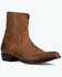 Image #1 - Frye Men's Austin Inside Zip Casual Boots - Round Toe, Tan, hi-res
