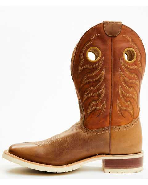 Image #3 - Double H Men's Thatcher Western Boots - Broad Square Toe , Brown, hi-res