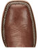 Image #5 - Justin Boots Women's Smooth Ostrich Western Boots - Broad Square Toe , Brown, hi-res
