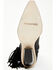 Image #7 - Wonderwest Women's Gloria Embellished Fringe Tall Western Boots - Snip Toe, Black, hi-res