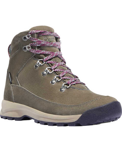 Image #1 - Danner Women's Adrika Hiker Lace-Up Boots - Round Toe, Ash, hi-res
