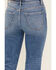 Image #4 - Vervet Women's Medium Wash High Rise Relaxed Flare Trouser Stretch Denim Jeans, Medium Wash, hi-res