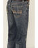 Image #4 - Rock & Roll Denim Boys' Bootcut Stretch Denim Jeans, Blue, hi-res
