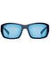 Image #2 - Hobie Men's Everglades Satin Black & Colbalt Frame Polarized Sunglasses  , Black, hi-res