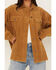 Image #3 - Cleo + Wolf Women's Corduroy Shacket, Bronze, hi-res
