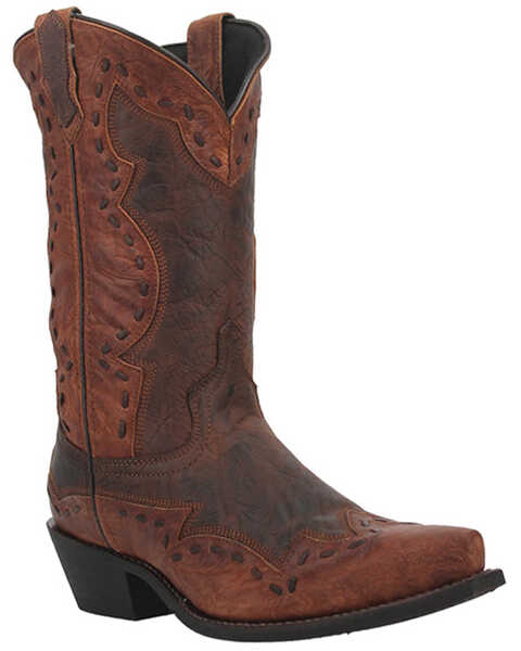 Laredo Men's Ronnie Western Boots - Snip Toe, Rust Copper, hi-res