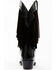 Image #5 - Idyllwind Women's Trooper Fringe Shiny Western Boots - Snip Toe, Black, hi-res