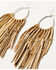Image #2 - Idyllwind Women's Morena Beaded Fringe Earrings , Gold, hi-res
