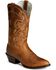 Image #1 - Ariat Women's Heritage Western Western Performance Boots - Round Toe, Russet, hi-res