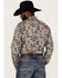 Image #4 - Ariat Men's Hart Retro Tropical Print Long Sleeve Snap Western Shirt, Tan, hi-res