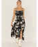 Image #1 - Wrangler Retro Women's Horse Print Maxi Dress, Black, hi-res