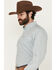 Image #2 - Cinch Men's Printed Long Sleeve Button-Down Western Shirt, Green, hi-res