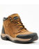 Image #1 - Cody James Men's Endurance Soft Song Shin Buff Lace-Up Work Boots - Round Toe , Tan, hi-res
