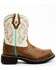 Image #2 - Shyanne Women's Fillies Cambria Western Boots - Round Toe, Brown, hi-res