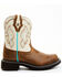 Image #2 - Shyanne Women's Fillies Cambria Western Boots - Round Toe , Brown, hi-res