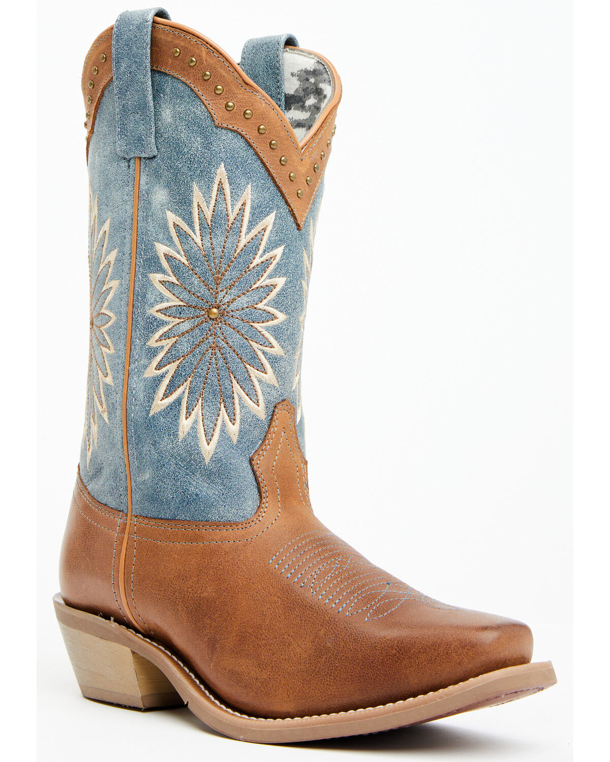Image #1 - Laredo Women's Arabella Performance Western Boots - Square Toe, Tan, hi-res