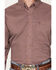 Image #3 - Wrangler Men's Classics Striped Long Sleeve Button-Down Western Shirt, Red, hi-res