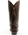 Image #5 - Corral Men's Embellished Overlay Western Boots - Snip Toe, Chocolate, hi-res