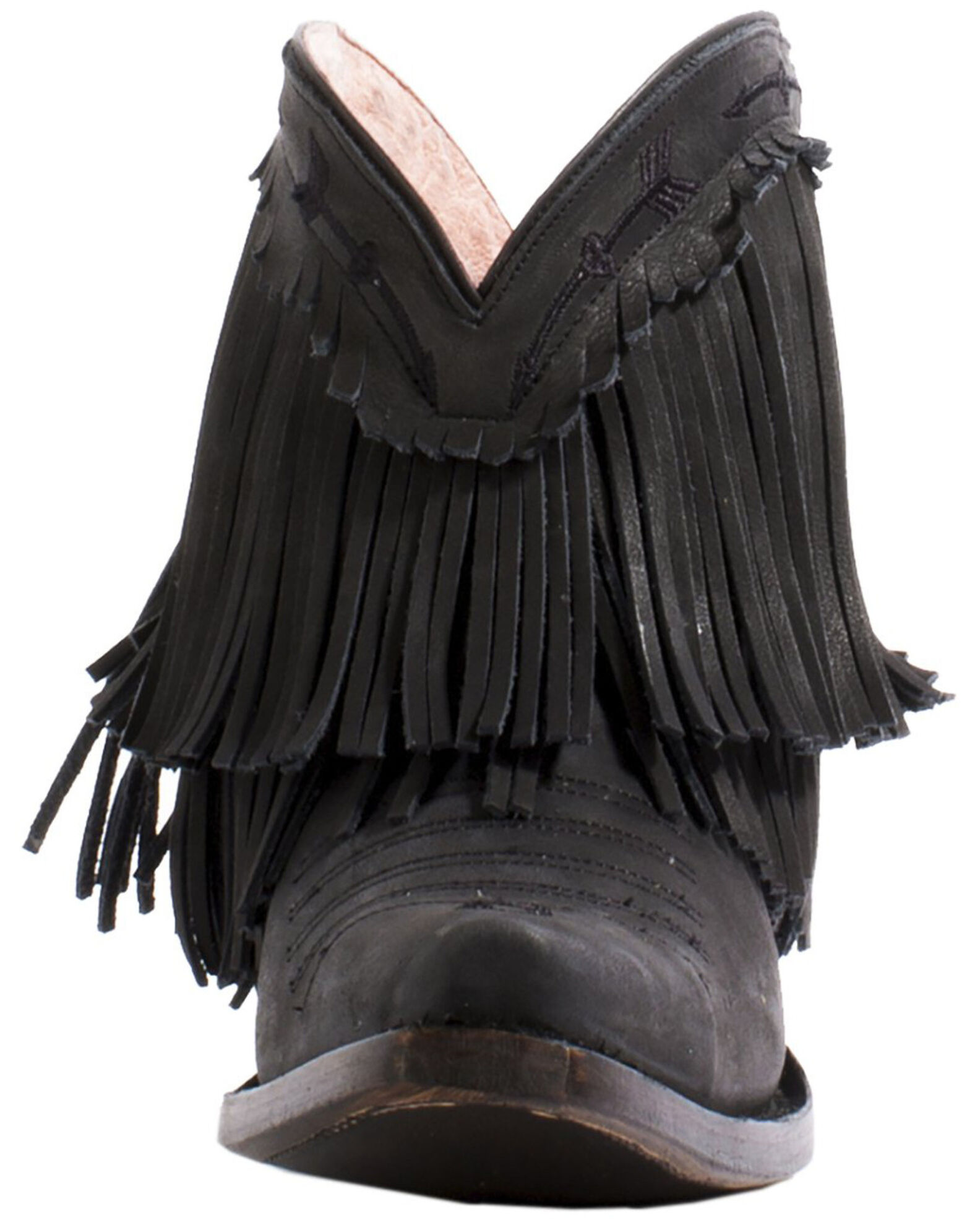 Image #5 - Junk Gypsy by Lane Women's Spitfire Fashion Booties - Snip Toe, Black, hi-res
