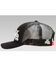 Image #3 - RopeSmart Men's Hawg Gear Embroidered Mesh-Back Ball Cap , Black, hi-res