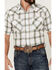Image #3 - Ely Walker Men's Plaid Print Short Sleeve Pearl Snap Western Shirt - Tall , , hi-res