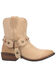 Image #2 - Dingo Women's Silverada Western Booties - Medium Toe, Sand, hi-res