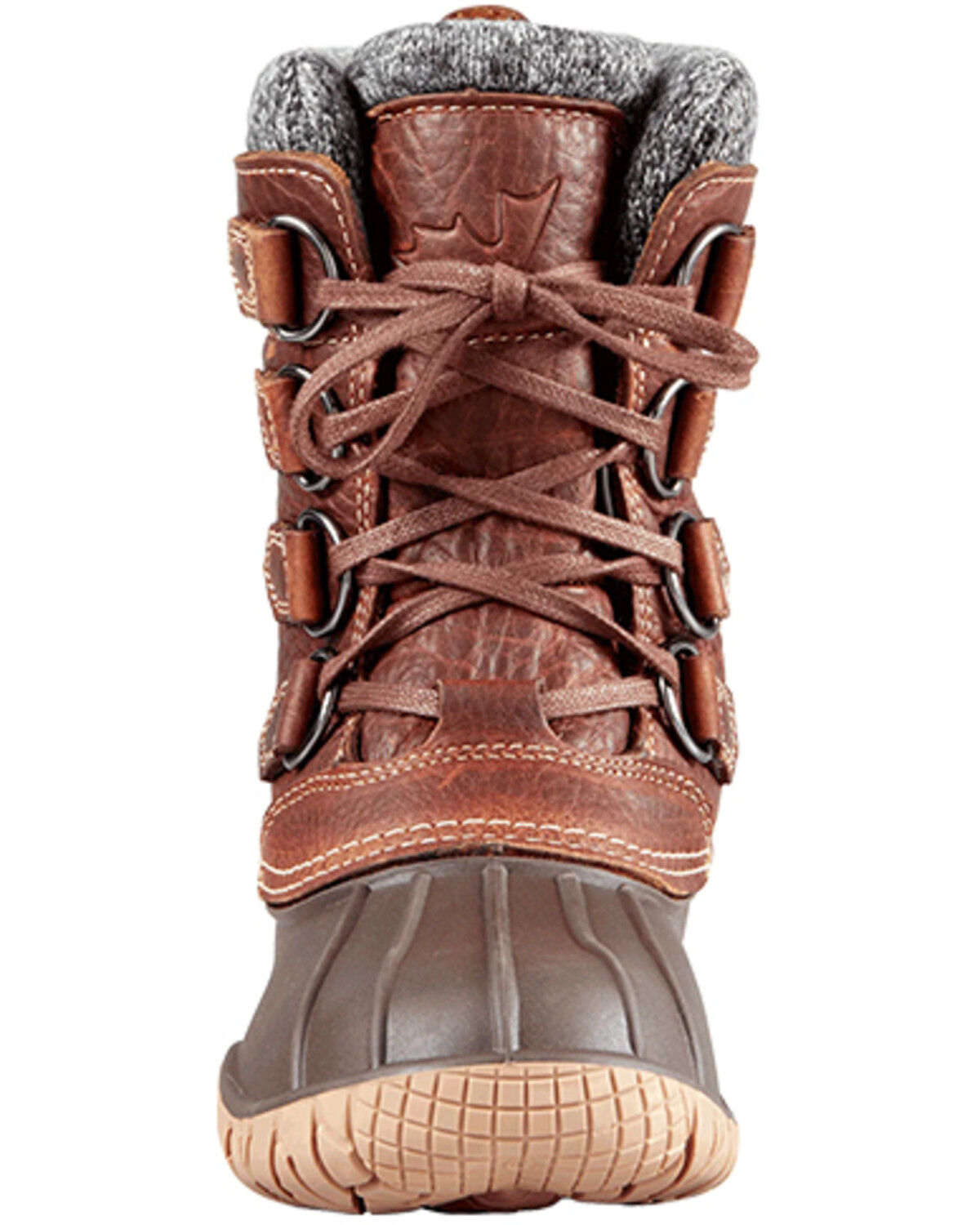 Image #4 - Baffin Women's Yellowknife Cuff Insulated Boots - Round Toe, Brown, hi-res
