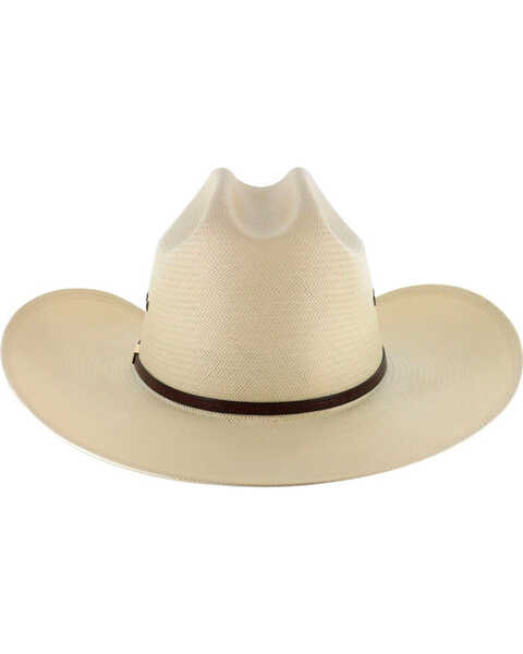 Image #3 - Moonshine Spirit River Bank 8X Straw Cowboy Hat, Natural, hi-res
