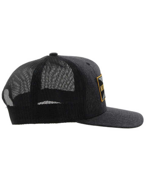 Image #5 - Hooey Men's Holley Embroidered Patch Trucker Cap, Black, hi-res