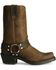 Durango Women's Harness Western Boots - Square Toe, Brown, hi-res