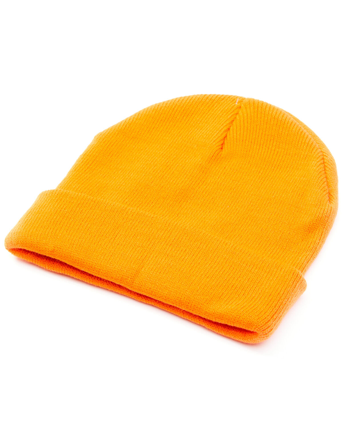 Image #3 - Hawx®  Orangeade Corner Logo Knit Beanie, Orange, hi-res