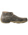Image #2 - Twisted X Men's Driving Shoes - Moc Toe, Grey, hi-res