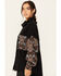 Image #2 - POL Women's Tapestry Shacket, Black, hi-res