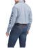 Image #2 - Ariat Men's FR Cunningham Check Logo Button-Down Work Shirt, Turquoise, hi-res